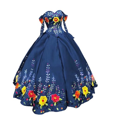 Off Shoulder Long Sleeves Quinceanera Dresses Embrodiered Satin Mexican Wedding Dress Corset 2025