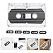 Yardenfun 6pcs Blank Cassette Tapes Audio Cassette Tapes for Greeting Recordable Blank