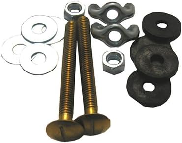 Larsen Supply 04-3671 Brass Toilet Tank-To-Bowl Set - Quantity 6