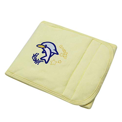 Image of Infant Newborn Cotton Baby Belly Band,Warmer, Waistband, Umbilical Cord Band for Home Outdoor, Thickened, Dolphin