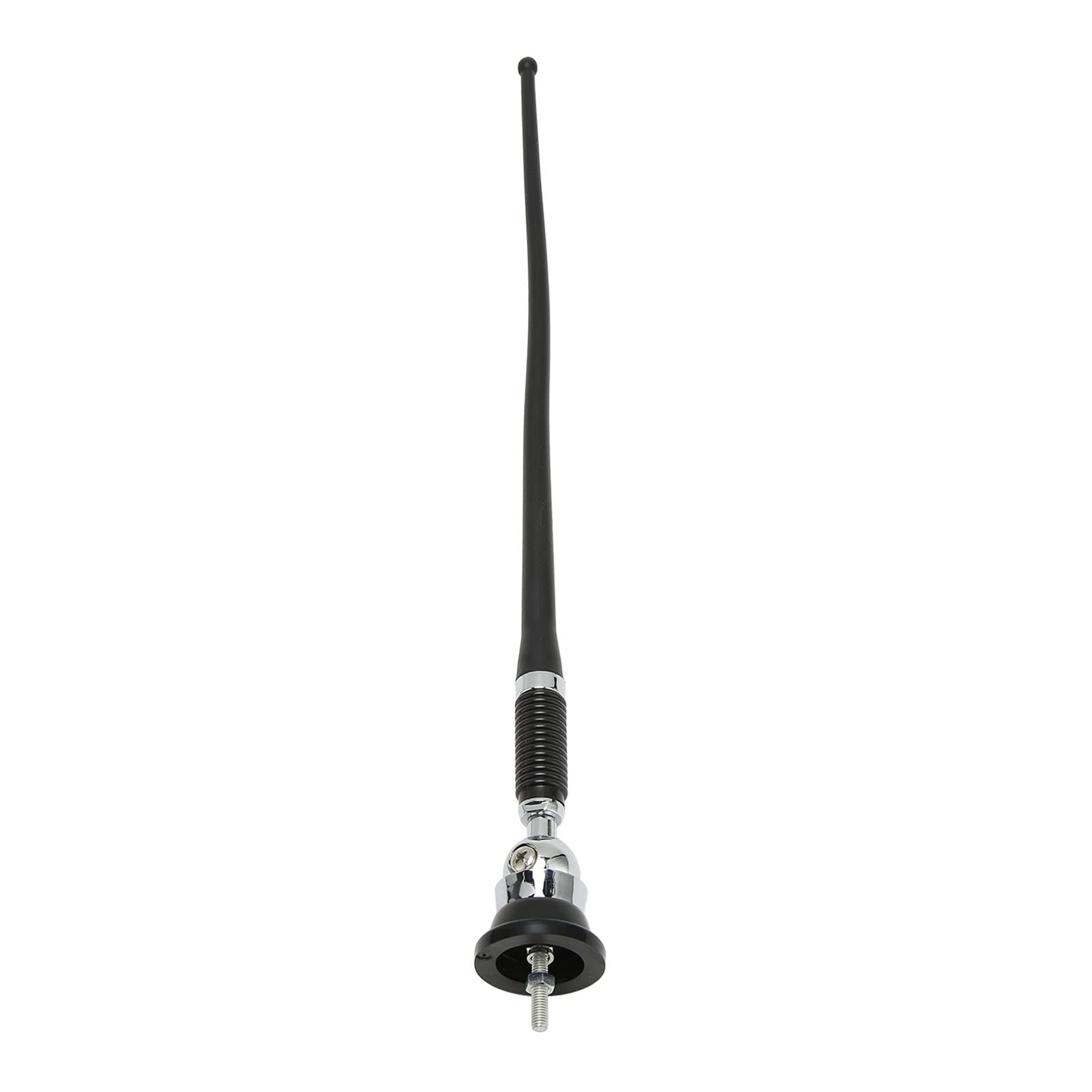 Antena Pasiva de Radio de Coche, Amplificador Integrado de Goma Suave, Mástil Flexible, Antena Estéreo FM Am para Barco, Coche, Caravana, Autocaravana, ATV, UTV, Tractor,