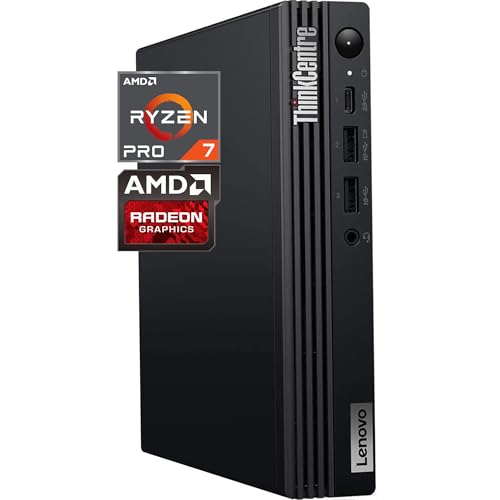 Our #6 Pick is the Lenovo ThinkCentre Tiny M715 Desktop Computer