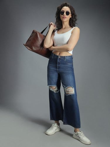 Image of HIGH Star Women's Regular Fit Mid Rise Jeans