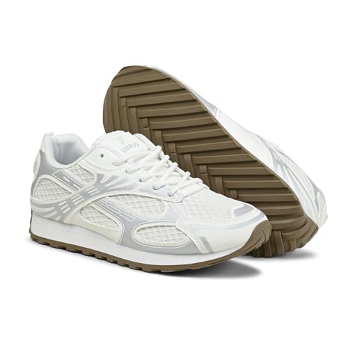Image of YOHO Women's Wumple Lace Up Sneaker | Breathable, Cushioned & Stylish | Casual Shoes for Woman /Ladies /Girls