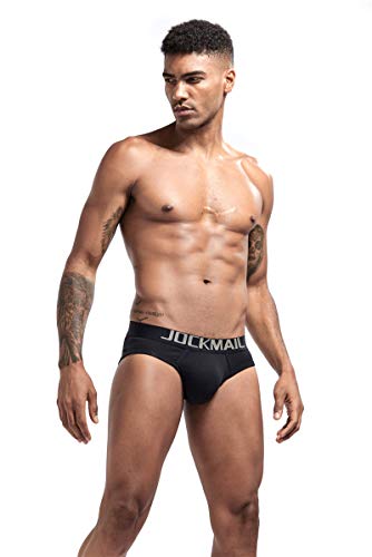 JOCKMAIL Mens Cotton Briefs Mens Briefs Comfort with Ring Pouch Support Mens Underwear3