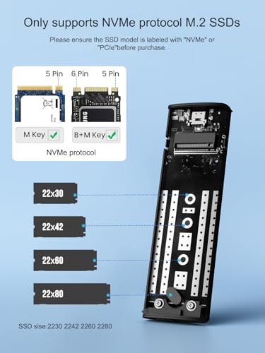 Lemorele M.2 NVMe Enclosure SD1L-m.2 nvme の商品画像 1
