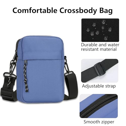 Small Crossbody Bags for Women, Mini Sling Purse for Men and Women, Casual Phone Chest Bag for Travelling Hiking4