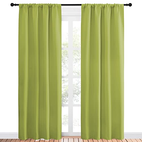 image for NICETOWN Blackout Curtain Panels for Living Room - Thermal Insulated R