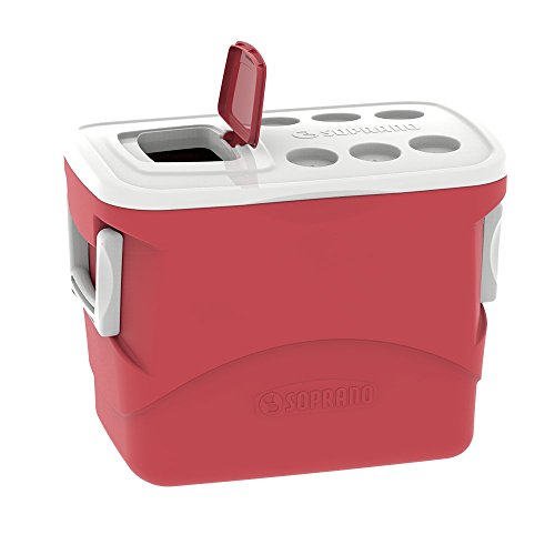 Caixa Térmica Tropical 50L, Soprano, 0032, Vermelha, Grande