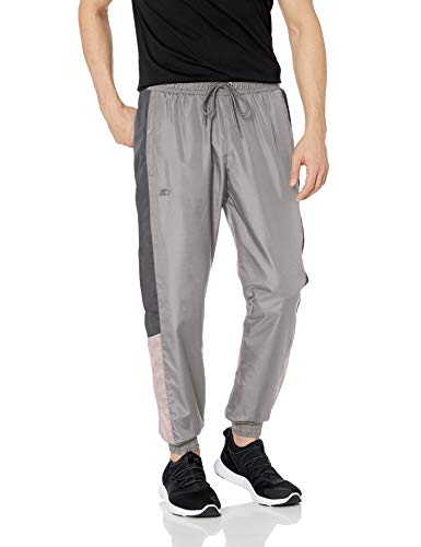 Starter Men's Standard Retro Jogger Track Pants, Vapor Grey, Small