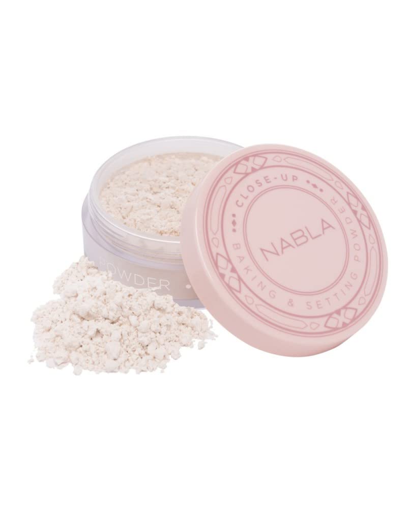 Nabla Close-Up Baking & Setting Powder, Cipria In Polvere Libera Traslucida Ideale Per Tutti Gli Incarnati - 30 G / 1.06 Oz. - 4