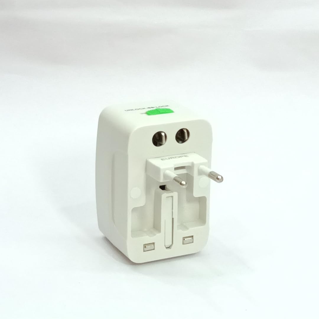 Gadget Store 6-in-1 Fast (35w) Charging International Charger with PD, Type C & 3 USB Ports - All-in-One for US, UK, Europe - Type C Compatible-image-9