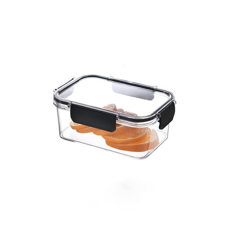 MotiBa plastic food storage containers 1200ml, airtight & leakproof with locking lids, microwave & freezer safe meal prep containers