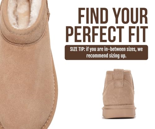 Image of Project Cloud Genuine Leather Ankle Boots for Women - Water Resistant with Memory Foam Insole Winter Boots - Trending Shoes & Comfortable Women's Ankle Boots (Hippy)