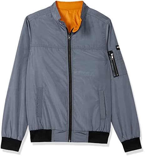 Image of Spykar Men's Polyester Standard Length A-Line Coat