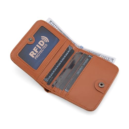 Image of Montana West X Wrangler Small Wallet Women Slim Thin Wallets Card Cases Money Organizer Minimalist Pocket Wallet with RFID Lining