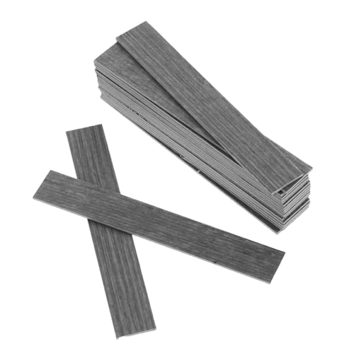 GALPADA 20pcs Mini Wooden Floor Flooring Dollhouse Miniature Panels Dollhouse Wood Grain Floor Boards Dollhouse Mini Floorboard Dollhouse Furniture Accessories Dollhouse Tile PVC Grey