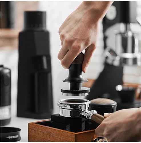 45.5mm-58.5mm 3 Spring Coffee Tamper - 30lb Consistent Pressure Espresso Flat Barista Tool (Flat 51mm) - Image 6