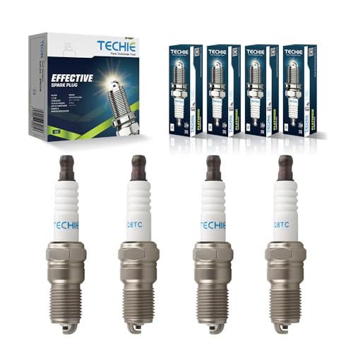 TECHIE Q8TC Spark Plug Replacement for NGK 7317 R5724-8 Racing