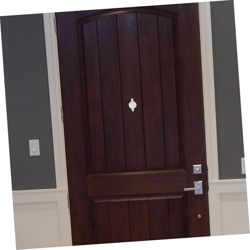 Alipis 2pcs Cubierta para Mirilla de Cobre para Privacidad Protector para Mirilla de Puerta Cubierta para Ojo de Puerta para Seguridad Fácil de Instalar miniatura 7