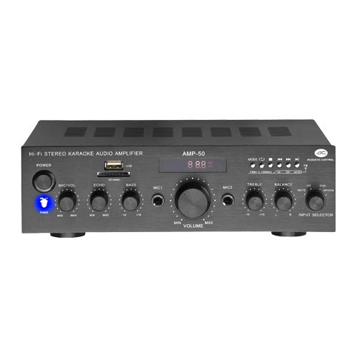ACOUSTIC CONTROL AMP 50 Amplificador MP3 FM
