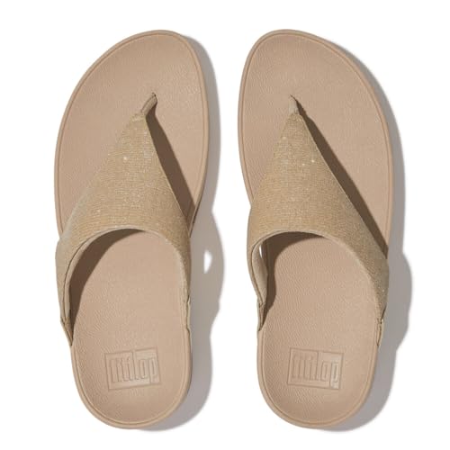 Image of Fitflop Women's Lulu Shimmerlux Toe-Post Sandals