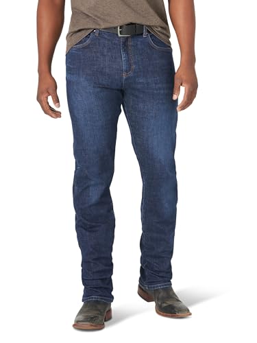 Image of Wrangler Men's Retro Slim Fit Straight Leg Jean