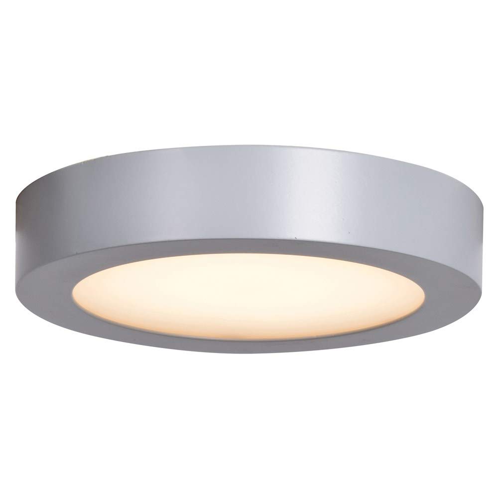 Access Lighting 20791LEDD-SILV/ACR Ulko Exterior Flush Mount, Silver - -  Amazon.com