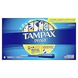 Tampax Pearl Tampons with LeakGuard Protection, Regular Absorbency, Box of 8
