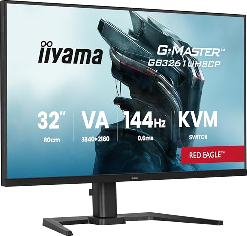 Iiyama 32 4K144HzVA0.6msUSB CKVMFreeSync Premium - vue 6