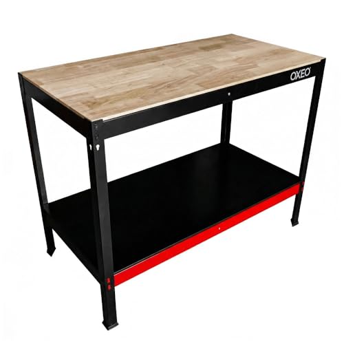 Etabli d'atelier - Table de travail - 120x60x90cm -...