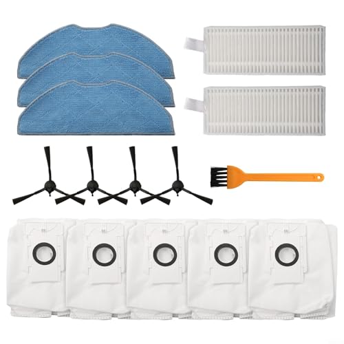 Honseadek Ensemble de brosses latérales pour aspirateur robot EZVIZ RE4