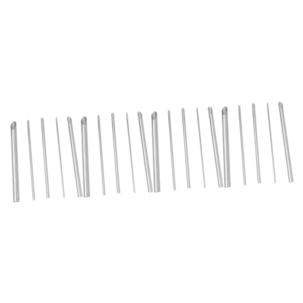 STOBOK 20pezzi Cutter Circolare per Argilla Inossidabile Strumenti Professionali per Ceramica e Lavorazione Argilla Perfetti per Creare Precisi e Finiture Estetiche