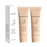 Luxe Foundation Colour Changing SPF 50, Luxe Foundation For Mature Skin, Intelligent Color Correcting Foundation, Medium Coverage, Buildable Formula, Lightweight Texture, Long-Lasting Natural (2PC)