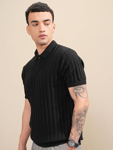 Image of Highlander Men's Polo Tshirt | Flat Knit | Regular Fit | Polo T-Shirt for Man