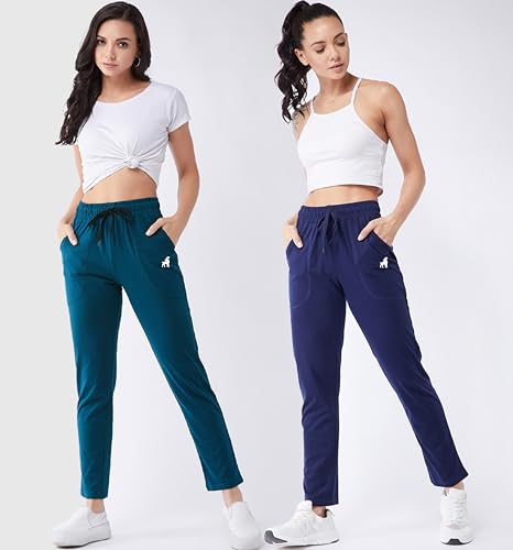 Image of Modeve Women Track Regular Fit Pants