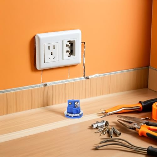 Conector hembra de termopar tipo T Holibanna para montaje en panel de sonda mini 7