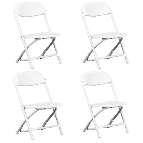 Tentandtable CY-PFKWT-4 Kids Size Poly Plastic Chairs cover