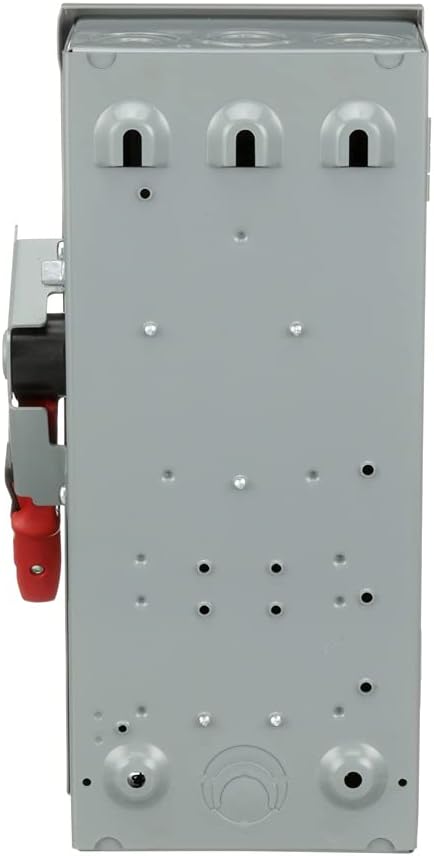 Back view of the Square D H361 Safety Switch