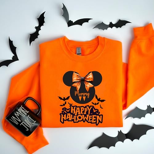 Custom Halloween Family Name Shirt, Family Matching Sweatshirt, Halloween Matching Shirts, Tee4