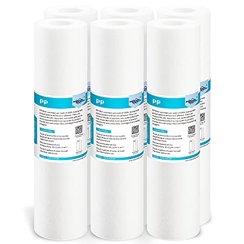 Membrane Solutions 20 Micron 10x2.5 Polypropylene Sediment Water Filter