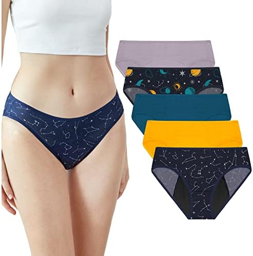 Neione Period Underwear | Postpartum Menstrual Underpants | Bikini Panties | Women Teens Girls