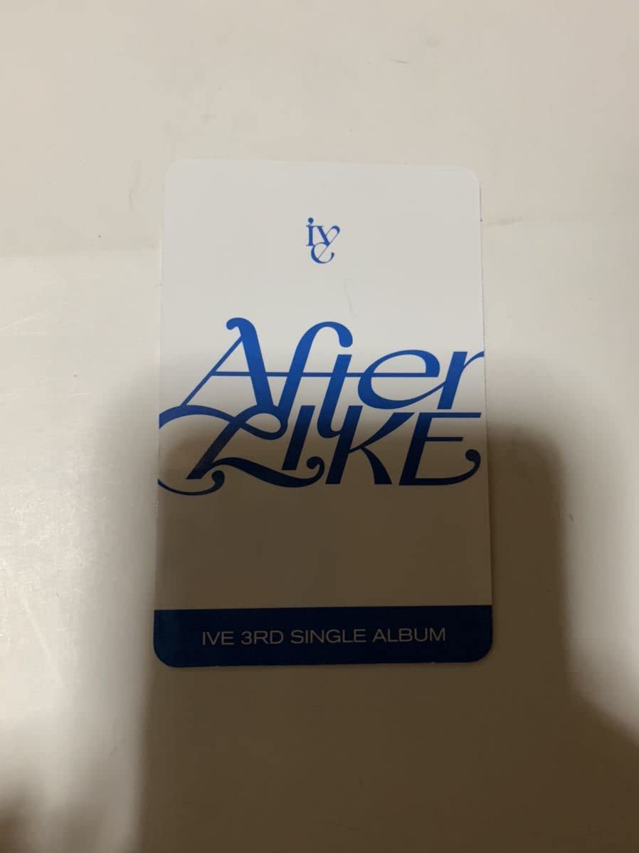 Amazon.co.jp: IVE イソ 公式トレカ Afterlike NAVER特典 : おもちゃ