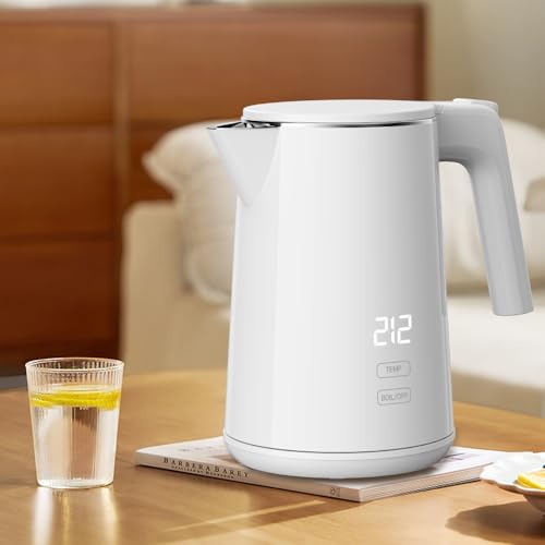 Tetera Eléctrica de Acero Inoxidable 1.0L con Control Digital miniatura 6