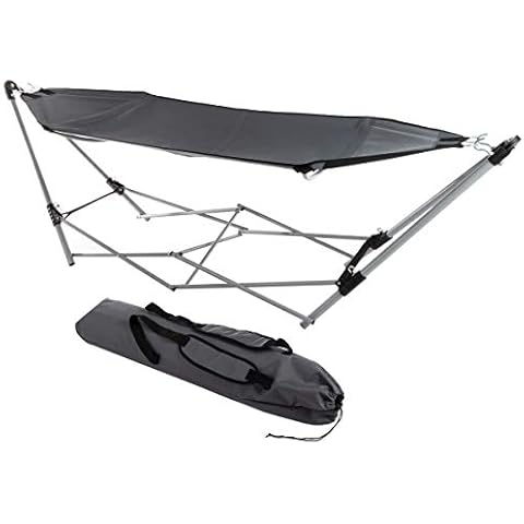 Lavish Home Portable Hammock with Stand Cover