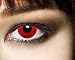 Produktbild 3-Monatslinsen, RED DEVIL, Halloween Kontaktlinsen, PAAR, Funlinsen, Vampir, Zombie, rot