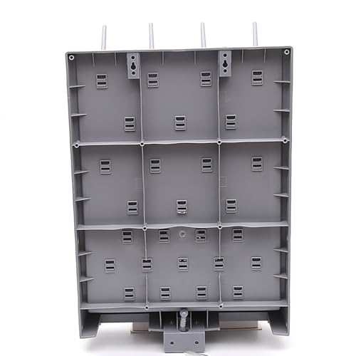 Escurridor de Laboratorio para Tubos de ensayo y Material de Vidrio, diseño Que Ahorra Espacio para Montaje Superior o en Pared, Ideal para Uso en Laboratorios y Actividades científicas.