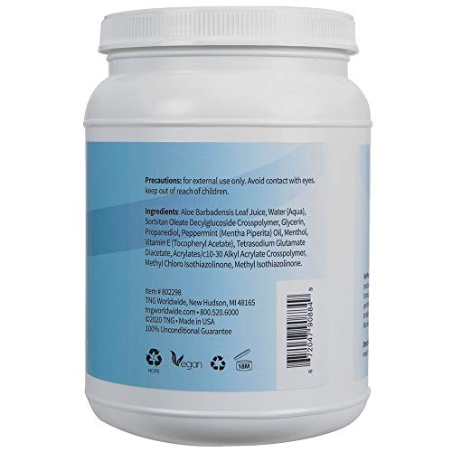 Forpro Professional Collection Premium Peppermint Cooling Gel, Instantly Cools, Revitalizes Tired & Sore Feet, Formulated With Pure Peppermint Oil & Menthol, 64 Oz. (802298) #TOP1