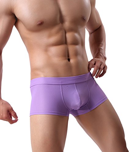 Men's Tight Boxer Shorts Brief-style Underpants B11682