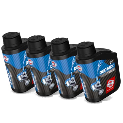 Nils Olio Miscela Duo Mix 2T 100% Sintetico 4LT